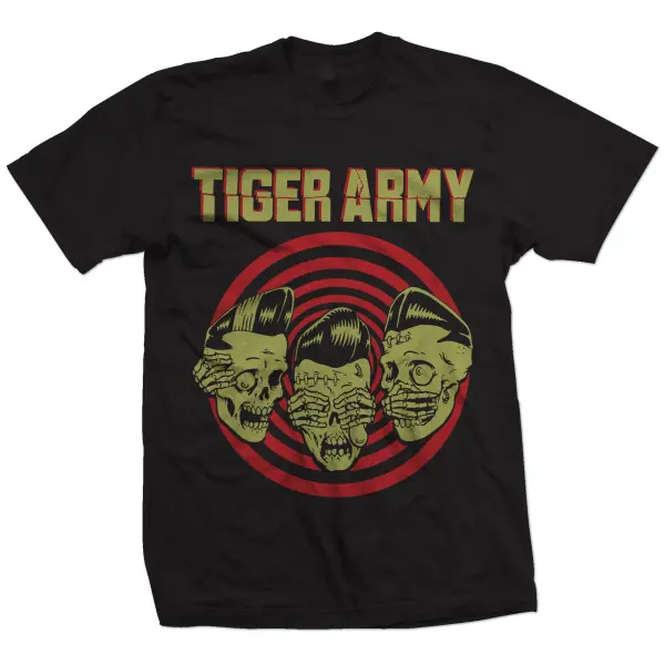 Tiger Army - heads T-Shirt - AllBestShirts