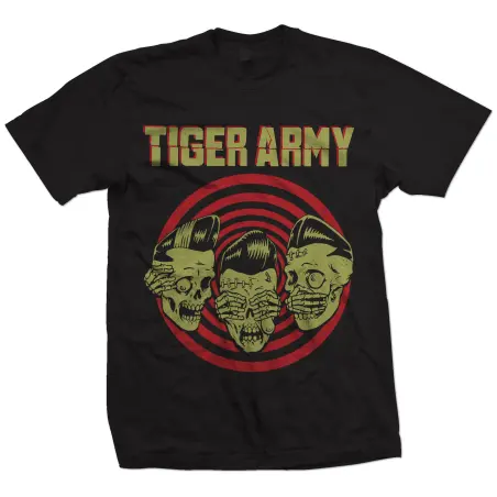 Tiger Army - heads T-Shirt - AllBestShirts