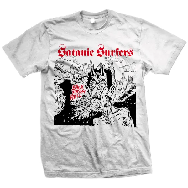 Satanic Surfers - back from hell T-Shirt - AllBestShirts