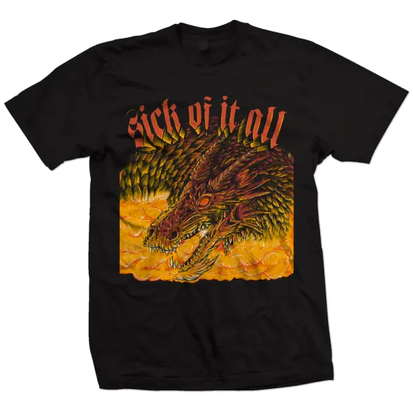 Sick of it all - dragon T-Shirt - AllBestShirts