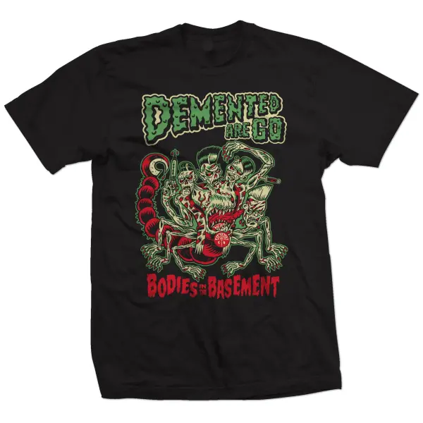 Demented Are go - Bodies in the Basement T-Shirt - AllBestShirts