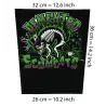 Demented Scumcats Big Back Patch - Psychobilly Band