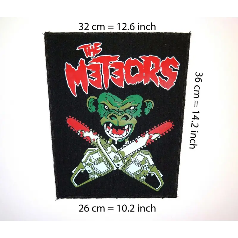 The Meteors This Evil Things Psychobilly Back Patch