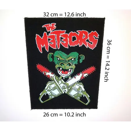 The Meteors This Evil Things Psychobilly Back Patch