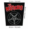 The Meteors Pentagram Psychobilly Back Patch