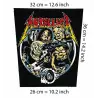 Metallica Metal Back Patch - Premium Canvas