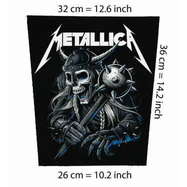 Metallica Backpatch anthrax thrash metal Megadeth Slayer Sepultura Infectious