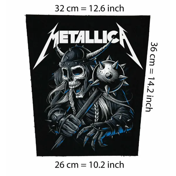 Metallica Backpatch anthrax thrash metal Megadeth Slayer Sepultura Infectious