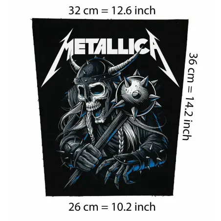 Metallica Backpatch anthrax thrash metal Megadeth Slayer Sepultura Infectious