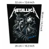 Metallica Backpatch anthrax thrash metal Megadeth Slayer Sepultura Infectious