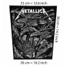 Metallica Dragons Big back patch Motorhead,Guns n Roses,Exsodus,Overkill,AC/DC