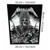 Metallica Warrior Heavy Metal Back Patch
