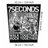 7 Seconds Punk HC Back Patch