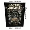 Amon Amarth Big Back Patch metal death vikings extreme melodic Eternal Oath swed