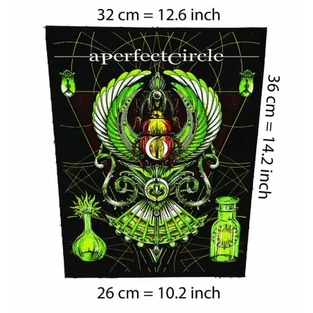 Back patch A Perfect Circle Big Back patch Smashing Pumpkin back patch 100% Canvas