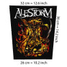 Back patch Alestorm Big backpatch Blind Guardian,Sabaton,DragonForce,Helloween,Running Wild back patch 100% Canvas
