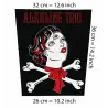 Back patch Alkaline Trio Big back patch 100% Canvas,punk,ska,Rancid,Bad Religion, Green Day