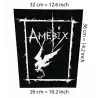 Back patch Amebix Backpatch crust d-beat punk aus rotten doom chaos uk disrupt ENT anti soc 100% Canvas
