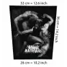 Back patch Anaal Nathrakh Back patch black metal,death,Cradle of filth,Blindead,Deicide,Imm,back patch 100% Canvas