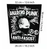 Back patch Anarcho Punk Big Back patch Dead Kennedys,CRASS,Amebix,Antisect,Anti-System,DOA,back patch 100% Canvas