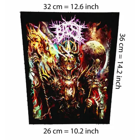 Back patch Baest Bæst ,Big backpatch Dismember,death metal,Carnage,Arch Enemy, Grave,Carcas, back patch 100% Canvas