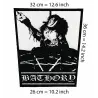 Back patch Bathory Big Back patch Deicide,Immortal,Aura Noir,Emperor,Zyklon,Gorgoroth,Ensla, back patch 100% Canvas