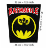 Back patch Batmobile Big Back patch Mad Sin Demented Are go Psychobilly rockabilly Meteors, back patch 100% Canvas