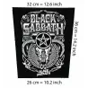 Back patch Black Sabbath skul Big Back patch Deep Purple,Rainbow,Dio,Blue Murder,HeavenHell,Back patch 100% Canvas