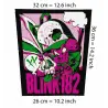 Back patch Blink 182 Big back patch punk,Rancid,Green day,NOFX,Descendents,Good Ridance,No,Back patch 100% Canvas