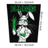 Back patch Blink 182 Rabbit Big back patch Green day,NOFX,Descendents,Good Ridance,No use f,Back patch 100% Canvas