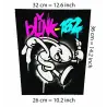 Back patch Blink 182 Rabbit Big back patch punk,Rancid,Green day,NOFX,Descendents,Good Rida,Back patch 100% Canvas