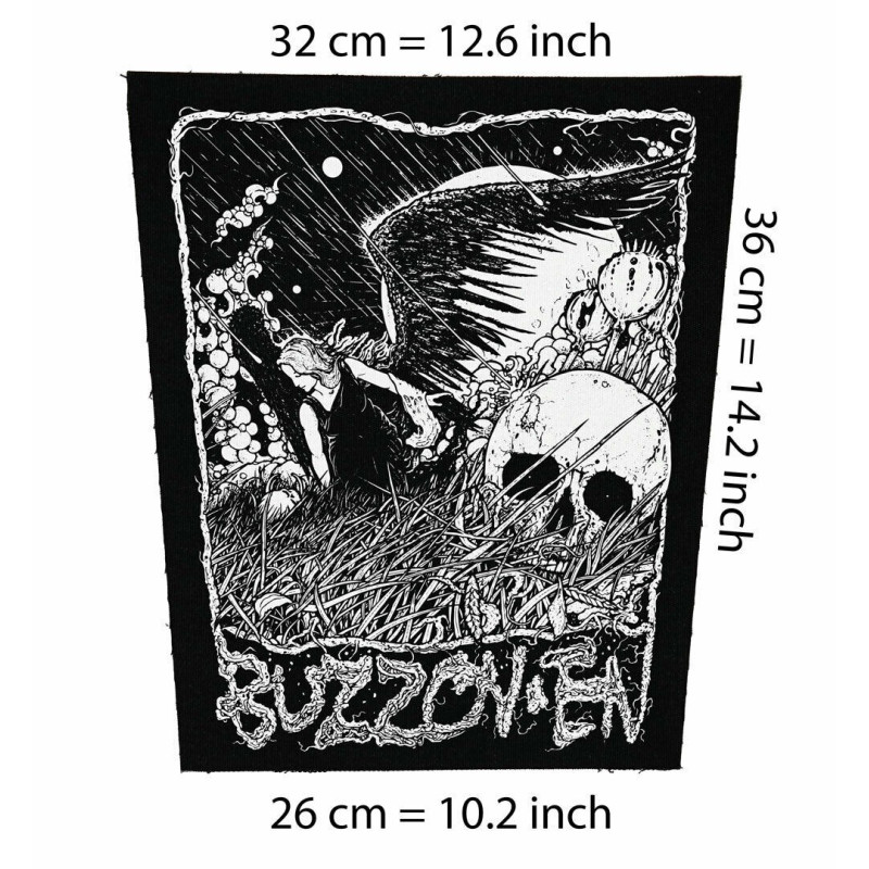 Back patch Buzzoven Buzzov•en Big backpatch 100% Canvas,NOLA,Eyehategod,Acid Bath,Weedeater,Back patch 100% Canvas