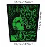 Back patch Chaos UK Big Back patch crust punk,The Casualties,Napalm Death,Extreme Noise Ter,Back patch 100% Canvas
