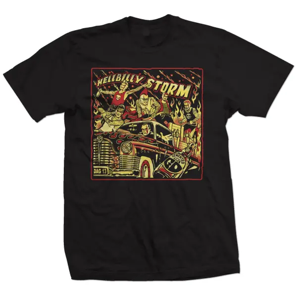 Demented are go - Hellbilly Storm T-Shirt - AllBestShirts