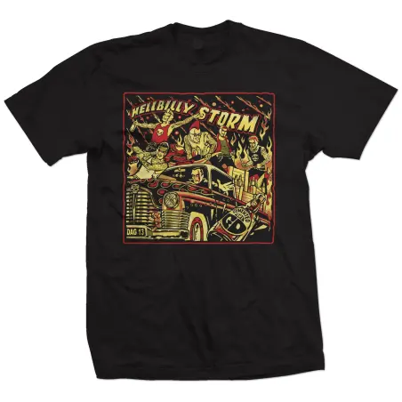Demented are go - Hellbilly Storm T-Shirt - AllBestShirts