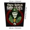 Back patch D.R.I Back patch SOD MOD thrash Hardcore slayer suicidal tendencies Dirty Rotten,Back patch 100% Canvas