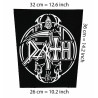 Back patch Death Backpatch anthrax metal Megadeth Slayer Sepultura Destruction Carcass DRI,Back patch 100% Canvas