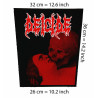 Back patch Deicide Big back patch thrash metal,Napalm Death,Anthrax,Metallica,DRI,Exodus,Kr,Back patch 100% Canvas