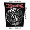 Back patch Dismember,Big back patch death metal,Napalm Death,Carnage,Carcass,Deicide,Unleas,Back patch 100% Canvas