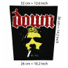 Back patch DOWN Big Back patch sludge metal Crowbar,Pantera,Superjoint Ritual,Corrosion of,Back patch 100% Canvas