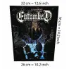 Back patch Entombed-Clandestine,Big back patch Dismember,death metal,Napalm Death,Carcass,Back patch 100% Canvas