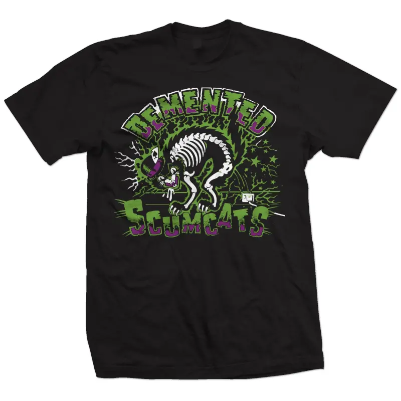 Demented Scumcats T-Shirt - AllBestShirts