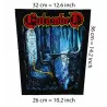 Back patch Entombed-Left Hand Path,Big back patch Dismember,death metal,Napalm Death,Carcas,Back patch 100% Canvas