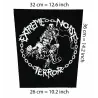Back patch Extreme Noise Terror Back patch crust d-beat punk aus rotten disrupt amebix doom,Back patch 100% Canvas
