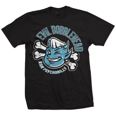 Evil Bobblehead - Raw Psychobilly T-Shirt - AllBestShirts