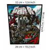 Back patch GWAR Monsters Big back patch Anthrax,Suicidal Tendencies,DRI,Green Jelly,Hagfish,Back patch 100% Canvas