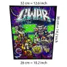 Back patch GWAR orgasmagedon Big Back patch metal crossover Green Jelly Hagfish Rise Agains,Back patch 100% Canvas