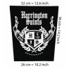 Back patch Harrington Saints Back patch streetpunk oi The Casualties The Krays 4Skins Skin,Back patch 100% Canvas