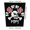 Back patch Horrorpops Backpatch MadSin Demented Are go Psychobilly Hillbilly Moon explosion,Back patch 100% Canvas