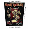 Back patch Iron Maiden Big Back patch heavy metal speed England NWOTBHM Eddie judge,Back patch 100% Canvas